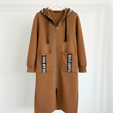 Marina - Sudadera larga con capucha