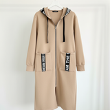 Marina - Sudadera larga con capucha