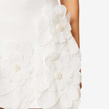 Elisenda | Vestido Mini Sin Mangas con Recorte
