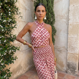 Clotilde | Conjunto de Dos Piezas con Cuello Halter