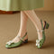 Mathilde – Zapatos elegantes de mujer con detalle floral