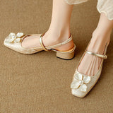 Mathilde – Zapatos elegantes de mujer con detalle floral