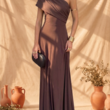 Maialen | Vestido de Lino y Seda