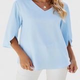 Tabitha Blusa Casual con Corte Suelto y Estilo Sofisticado