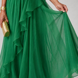 Agustina | Vestido Maxi de Un Hombro