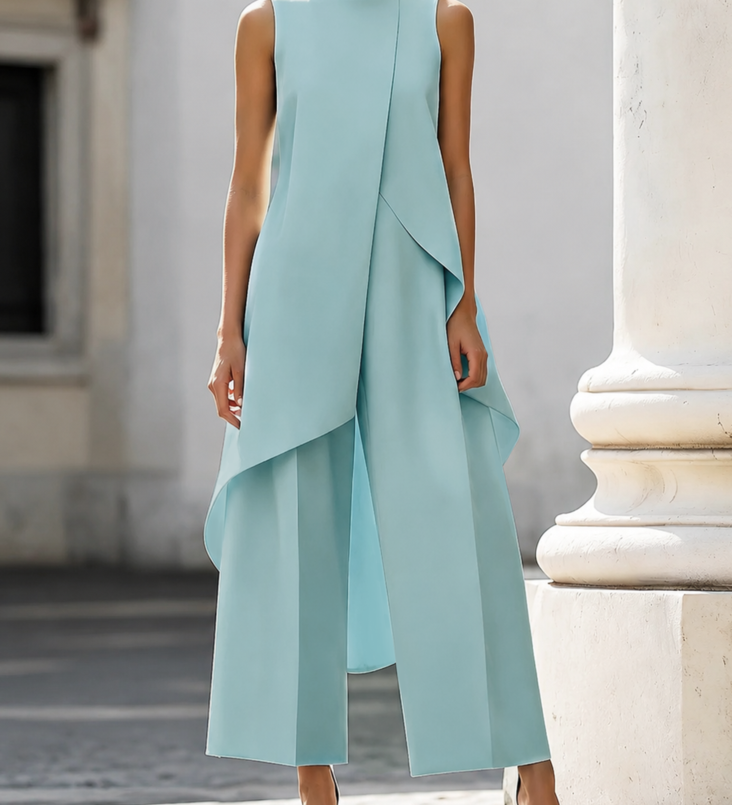 Ariadna | Conjunto de Top y Pantalón Ancho
