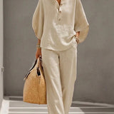 Fermina | Conjunto de Blusa y Pantalón Ancho