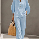 Fermina | Conjunto de Blusa y Pantalón Ancho