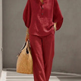 Fermina | Conjunto de Blusa y Pantalón Ancho