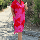 Naomi | Vestido con estampado de flores