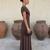 Maialen | Vestido de Lino y Seda