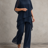 Isidora | Conjunto de Gasa con Pantalón