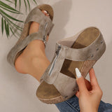 Gigi - Elegantes Sandalias de Cuña