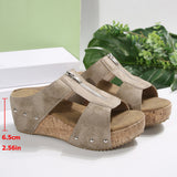 Gigi - Elegantes Sandalias de Cuña